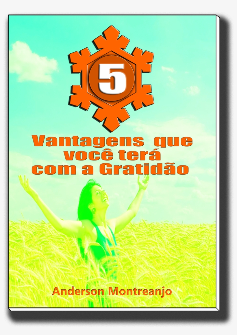 Capa 5 Vantagens 3d Com Sombra - E-book, transparent png