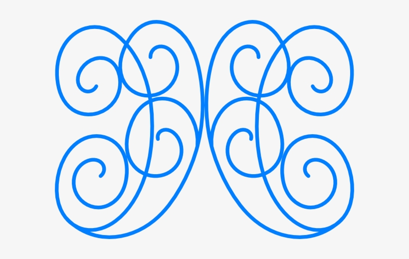 Swirl Blue Big Circles Svg Clip Arts 600 X 439 Px, transparent png