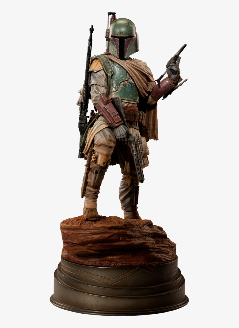 Mythos Polystone Statue - Star Wars: Mythos Statue: Boba Fett, transparent png
