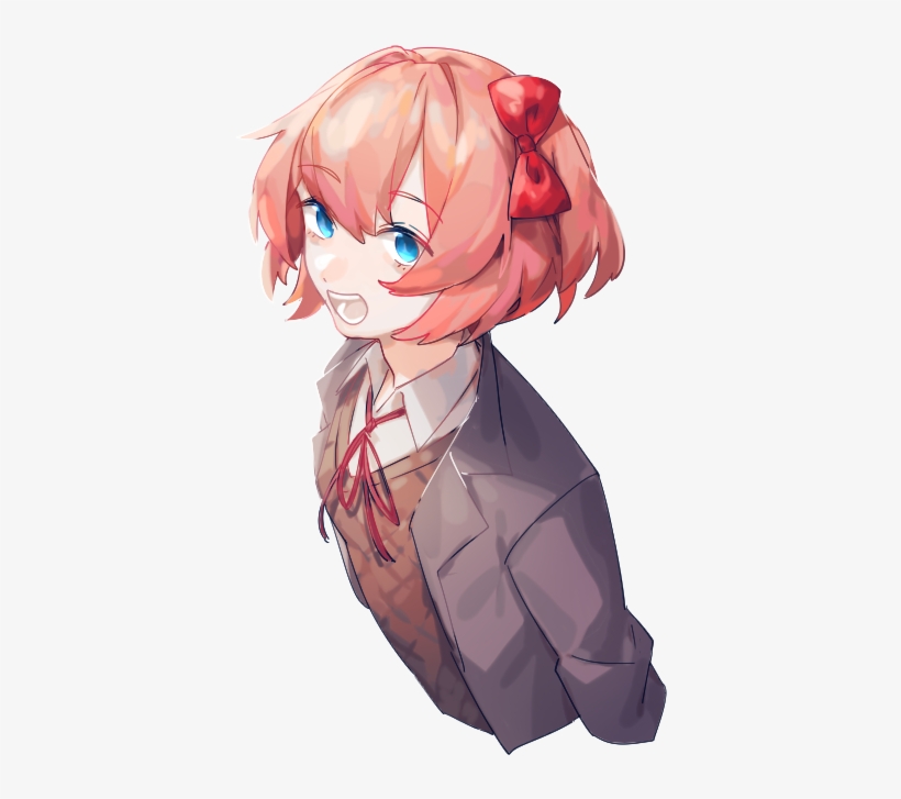 Oc Fanart[oc Fanart] Sayori - Cartoon, transparent png