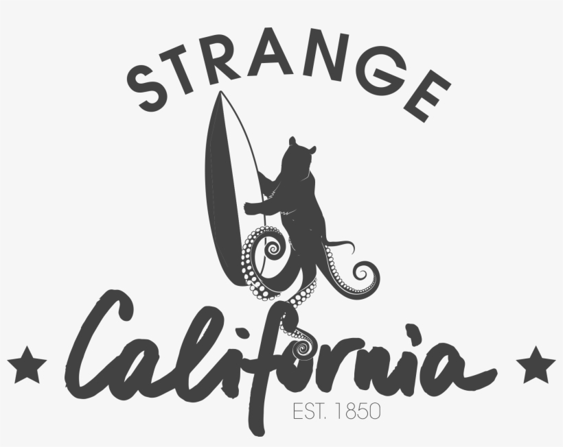 Strange California Logo And Kickstarter Marketing Tools - California Name, transparent png