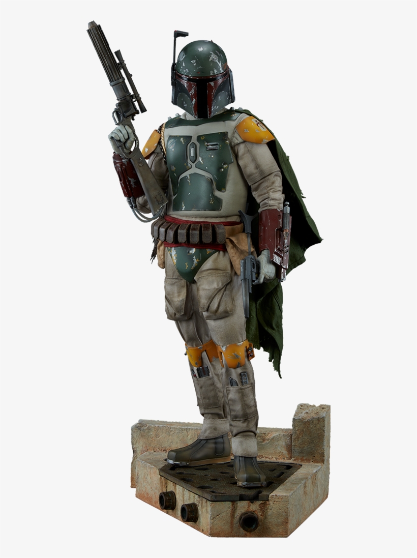 Star Wars Boba Fett Premium Format Figure By Sideshow - Sideshow Star Wars Boba Fett Return, transparent png
