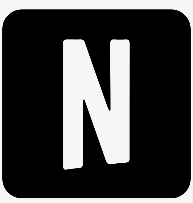 Transparent Png Netflix Logo Black And White Insanity Follows