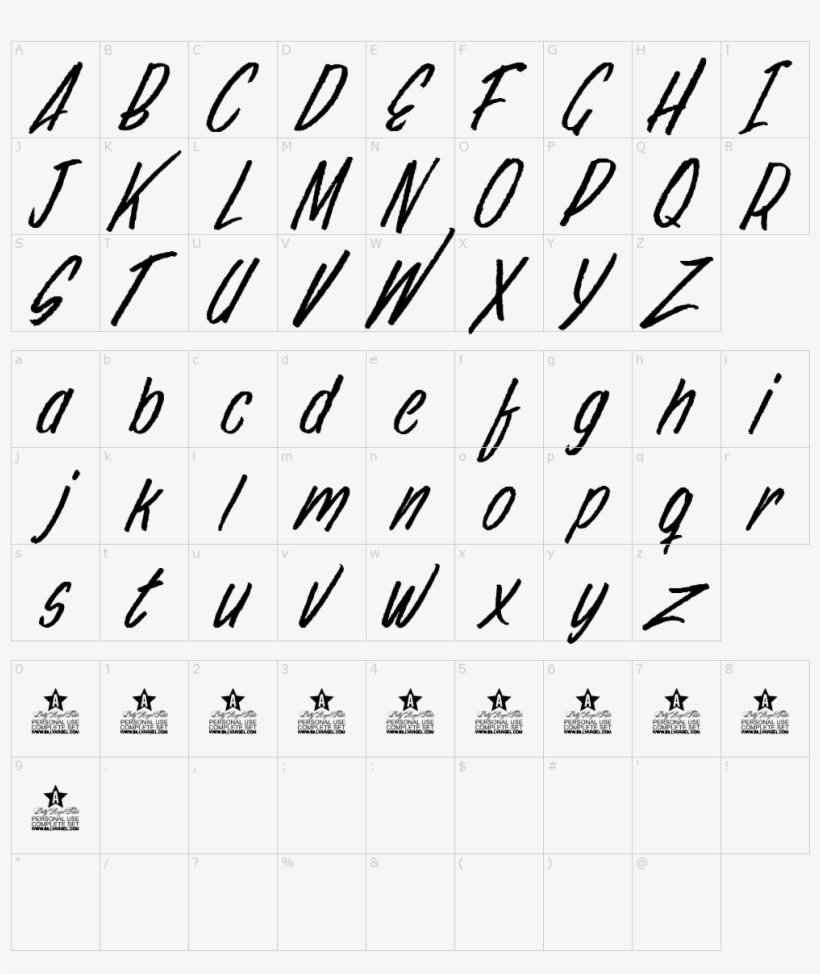 Font Characters - Police, transparent png