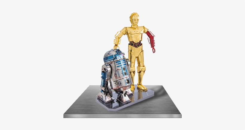 Picture Of Star Wars - Metal Earth C3po R2d2, transparent png
