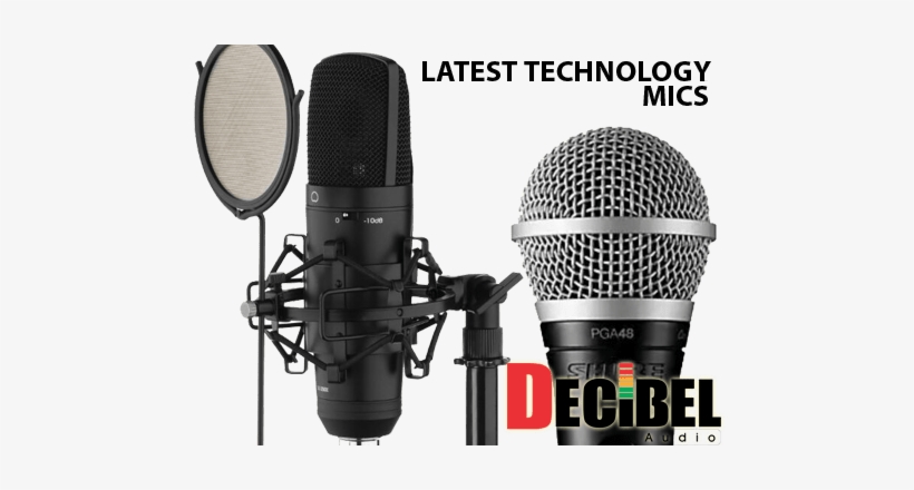 High Quality Microphones - Shure Pga48 Dynamic Vocal Microphone (xlr Cable), transparent png