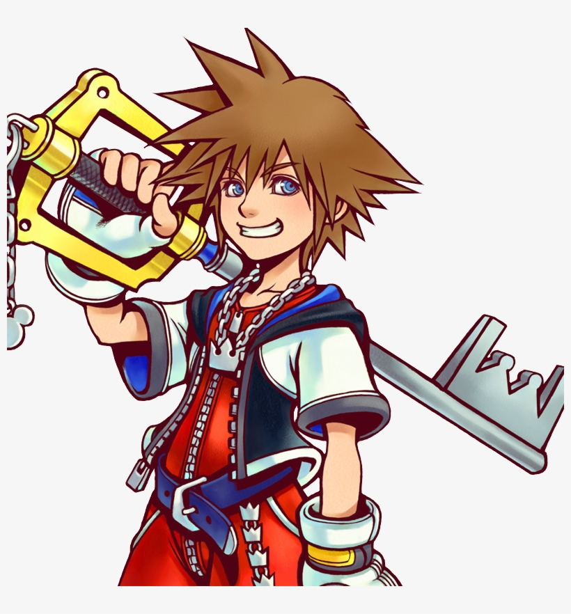 Sora - Kingdom Hearts 1 Costume, transparent png