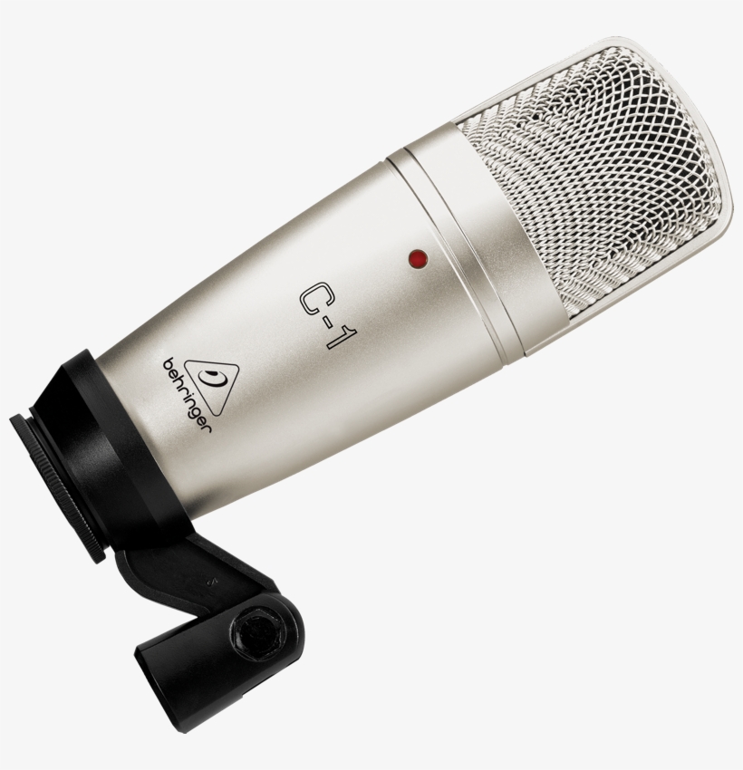 Behringer C-1 Studio Condenser Microphone - Behringer C1, transparent png
