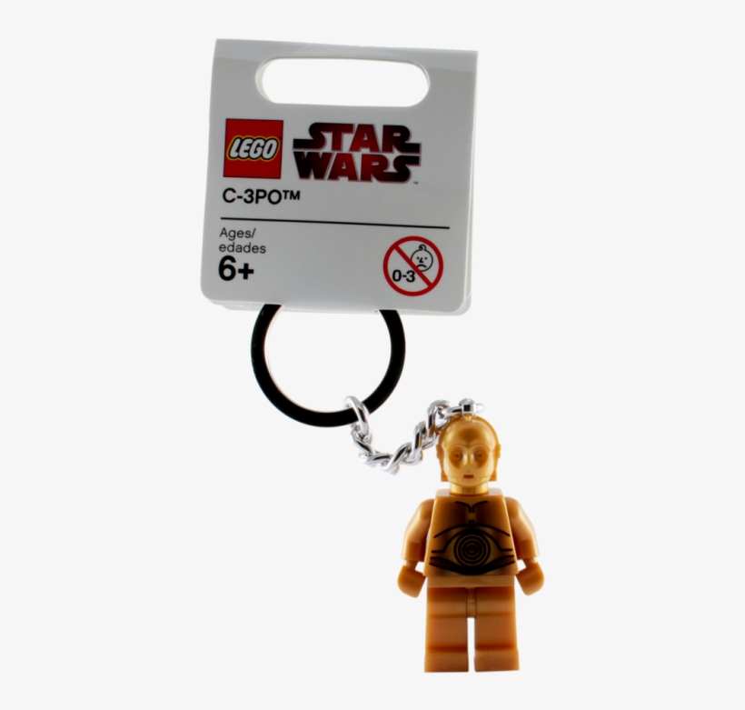 Lego C-3po Keychain - Lego Star Wars R4-p44 Key Chain 852946, transparent png