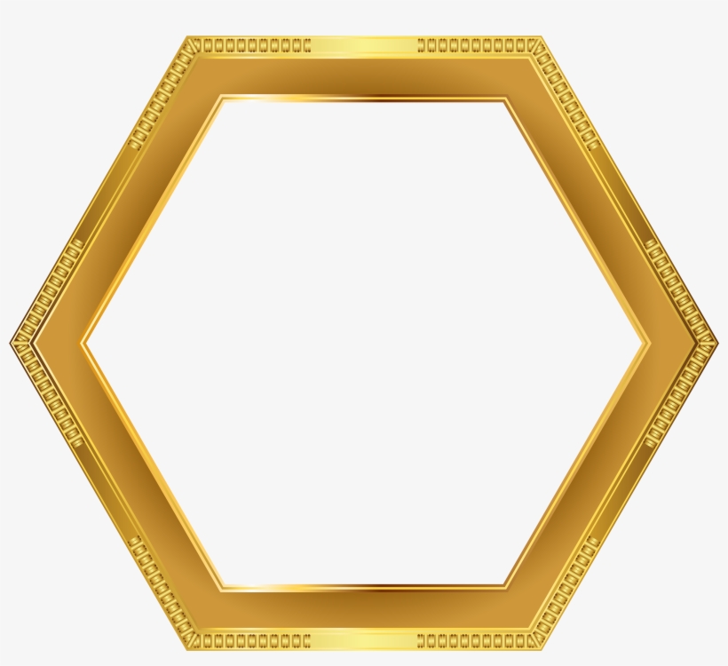 L Gold Frame Png - Clip Art, transparent png