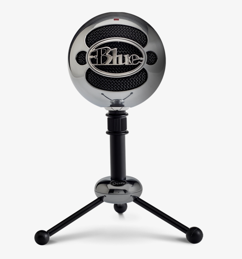 Blue Snowball Mic Black, transparent png