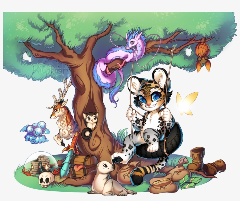 Sora - The Giving Tree, transparent png