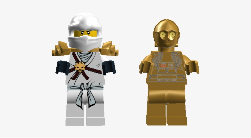 Zane-c3po - Ninjago Zane With Star, transparent png