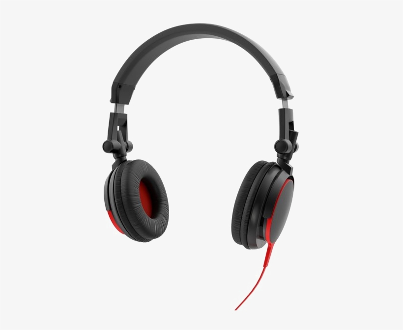 Black Headphone Png Free Download - Png Earphone, transparent png