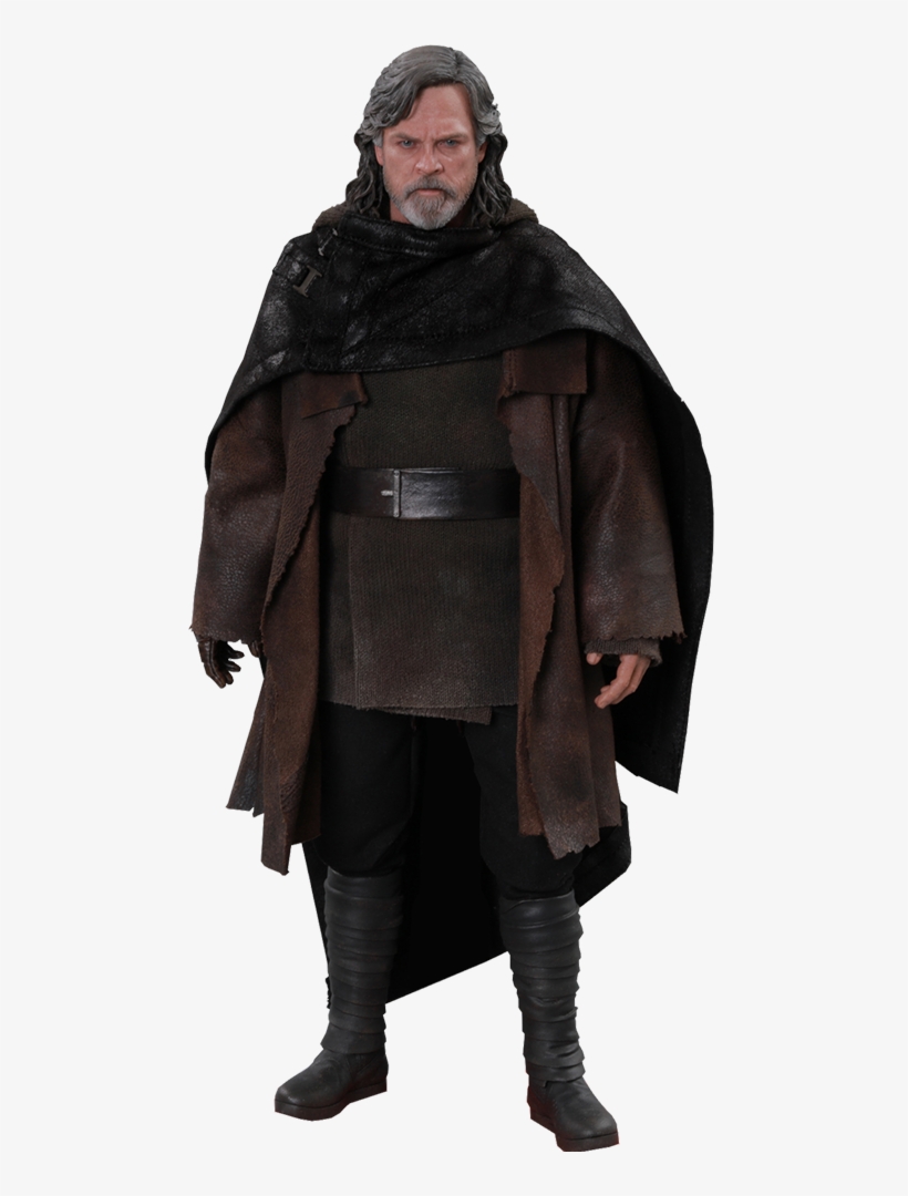 Star - Star Wars The Last Jedi Hot Toys Luke Skywalker, transparent png