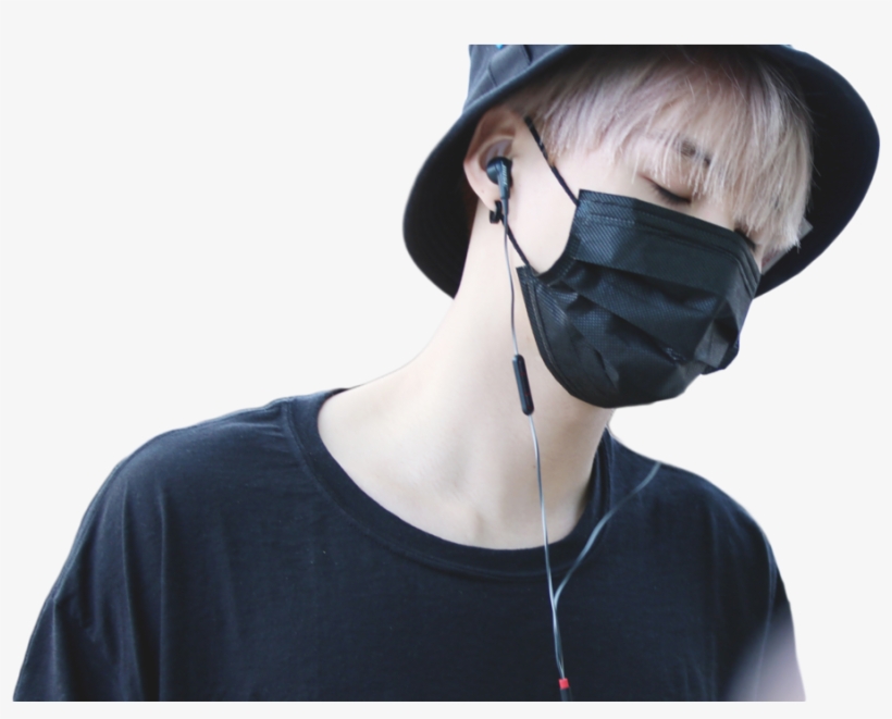 Png Free Library Render Bts By Dinotrangtn On Deviantart - Min Yoongi With Black Mask, transparent png