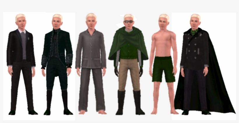 Draco - Sims 3 Draco Malfoy, transparent png