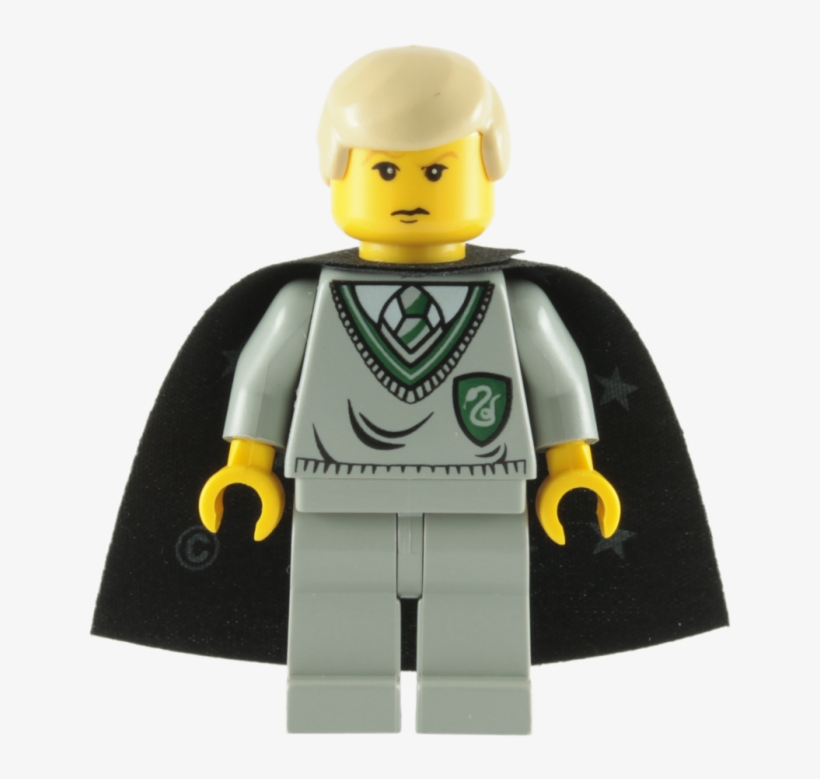 Lego Draco Malfoy Minifigure With Cloak - Lego Harry Potter: Draco Malfoy Minifigure With Cloak, transparent png