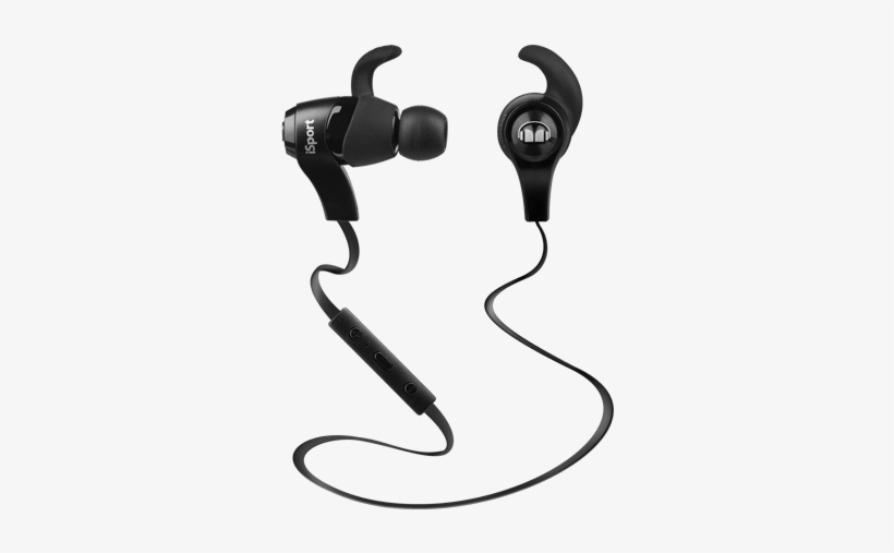Image For Isport Bluetooth Wireless In-ear Sport Headphones - Monster Isport Achieve In-ear Wireless Bluetooth Headphones, transparent png