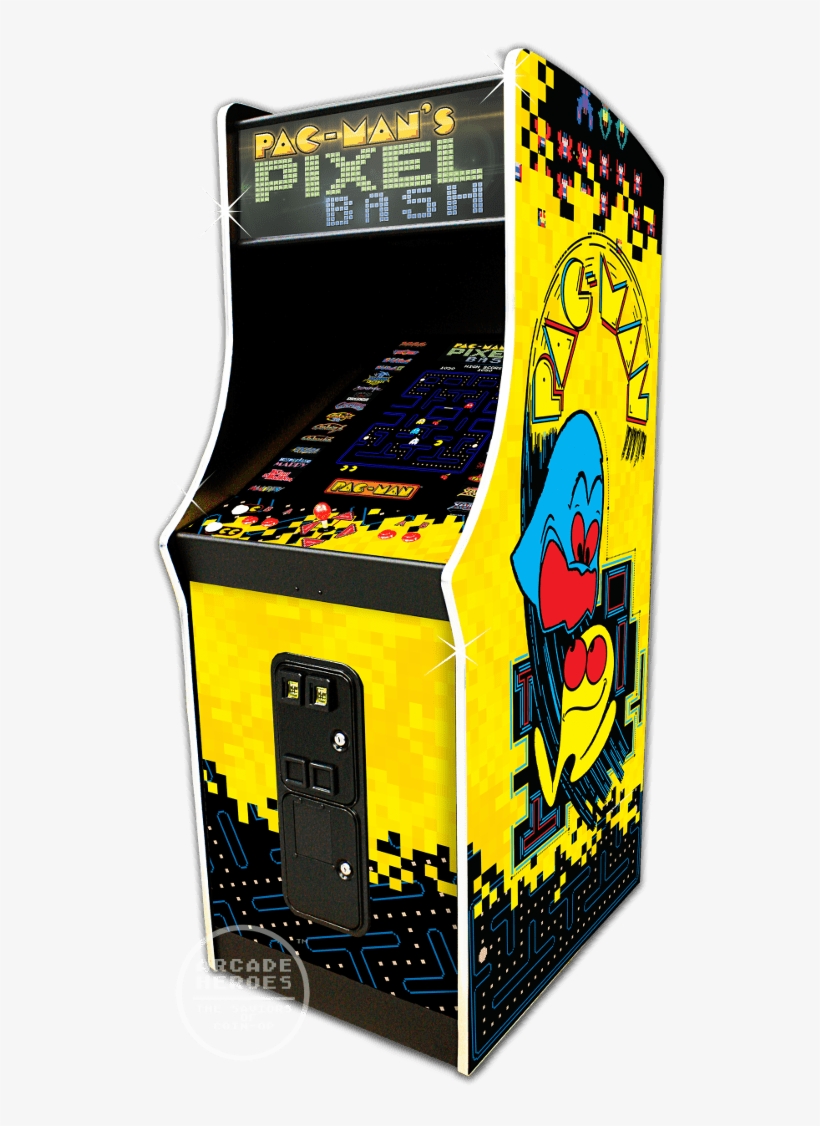 Pac-man's Pixel Bash Arcade Machine By Bandai Namco - Pac Man's Pixel Bash, transparent png