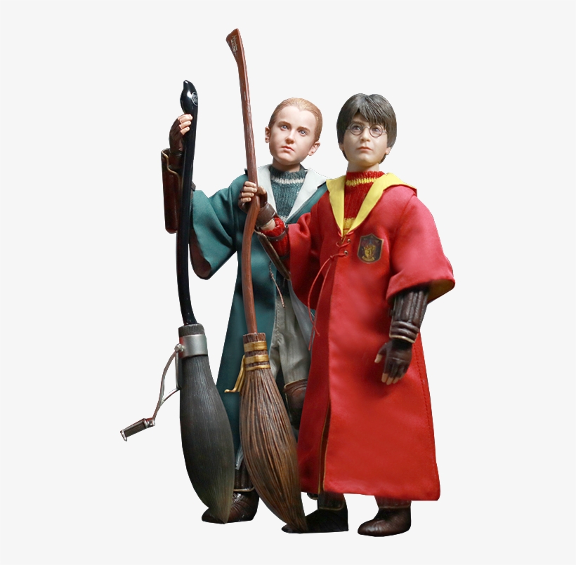 Harry Potter And Draco Malfoy Set Action Figure By - Pop Harry Draco Quidditch, transparent png
