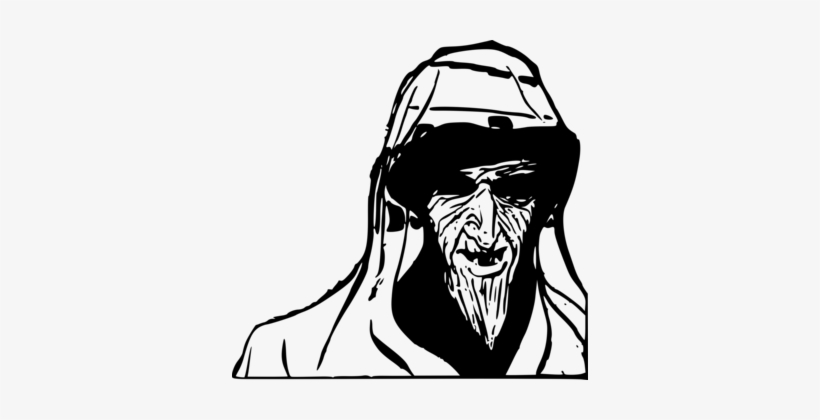 Drawing Computer Icons Man Cartoon - Scary Man Clip Art, transparent png