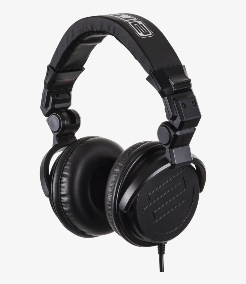 19 Headphones Clip Black And White Dj Headphone Huge - Reloop Rh-2500 Dj Headphones, transparent png