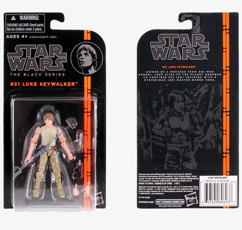 #21 Luke Skywalker Preview Images - Star Wars The Black Series Luke Skywalker 21 Figure, transparent png