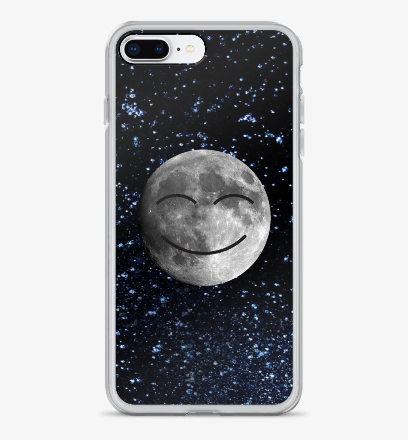 Emoji Moon Iphone Case - Moon, transparent png
