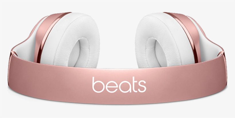 Rose Gold Headphone Png Transparent Image - Beats Solo 4 Wireless Rose Gold, transparent png