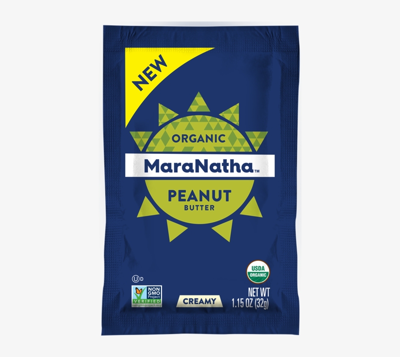 Organic Peanut Butter Packet - Maranatha Organic Peanut Butter 16oz, transparent png