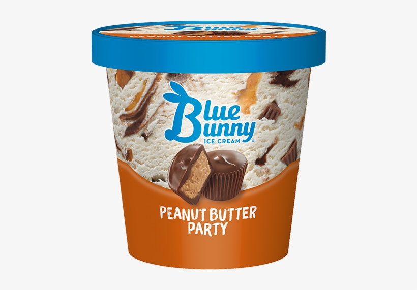 Blue Bunny Ice Cream, Butter Pecan - 48 Fl Oz, transparent png