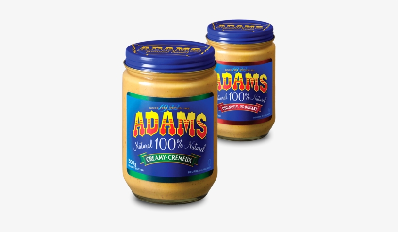 Peanut Butter 100% Creamy 16 Oz - Adams 100% Natural Creamy Peanut Butter, transparent png