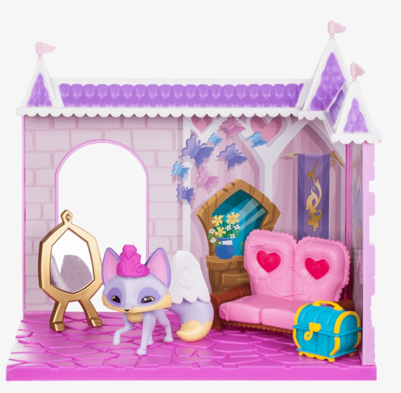 Image - Animal Jam Princess Castle Den With Fancy Fox, transparent png