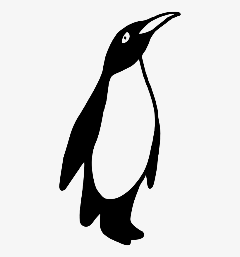 Get Notified Of Exclusive Freebies - Penguin Clipart Black, transparent png