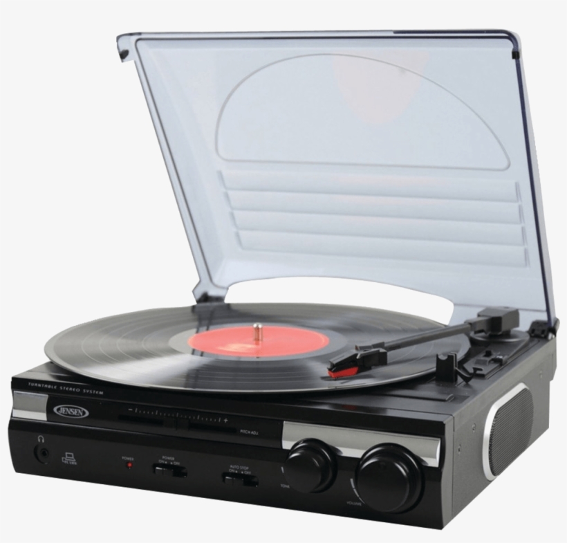 Record Player Png - Jensen Record Player, transparent png
