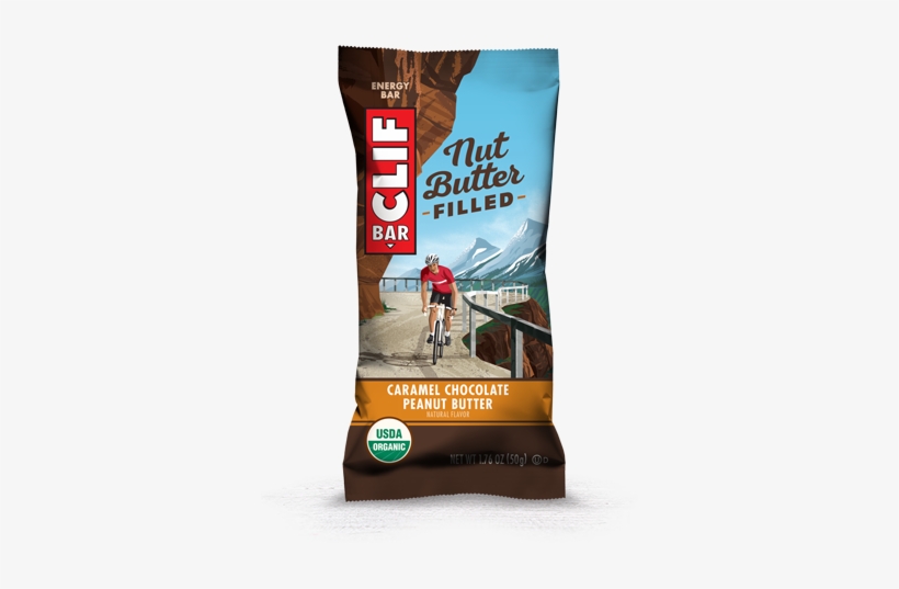 Caramel Chocolate Peanut Butter Flavor Packaging - Clif Bar Nut Butter Filled Chocolate Peanut Butter, transparent png