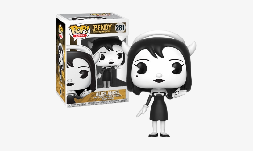 Funko Pop Bendy And The Ink Machine Alice Angel Exclusive - Bendy And The Ink Machine Funko Pop, transparent png