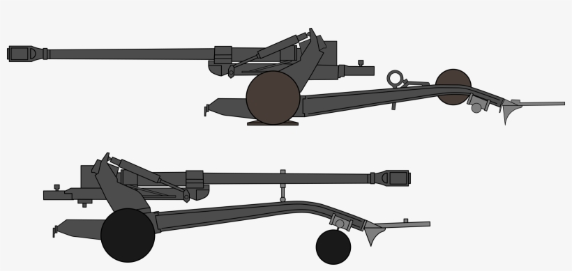 This Free Icons Png Design Of Fh70 155mm Cannon, transparent png
