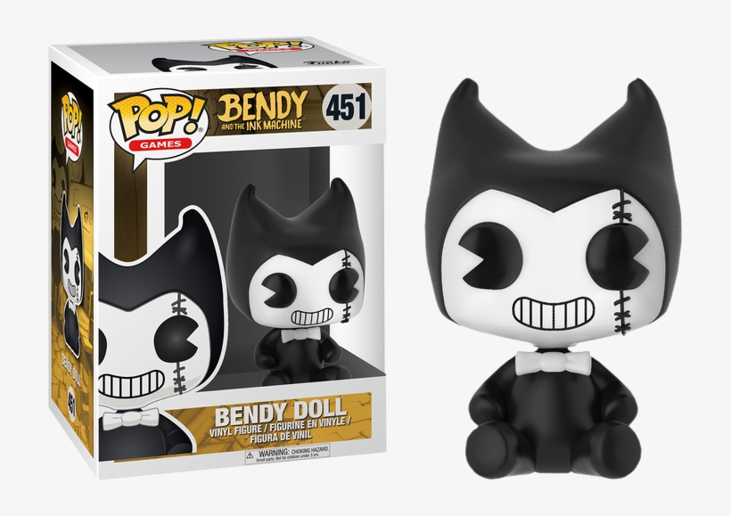 Bendy And The Ink Machine - Pop Bendy And The Ink Machine Figures, transparent png