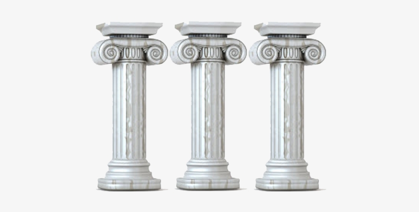 White Pillar Png - Column, transparent png