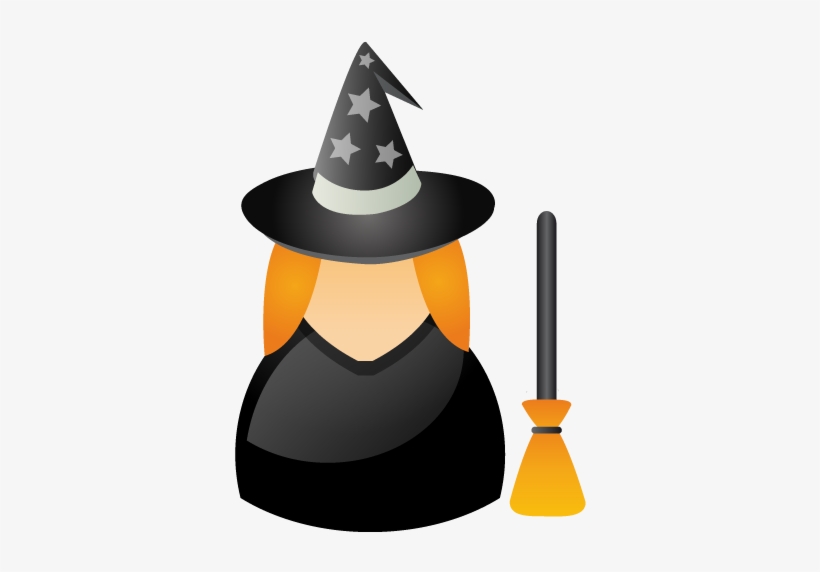 Witch Icon, Thumb - Halloween, transparent png