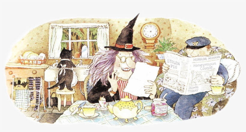 Postman 3 - Witch From Jolly Postman, transparent png