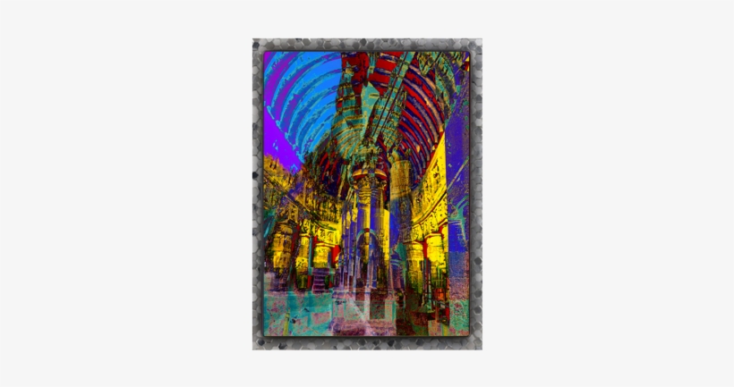 Turrets And Pillars - Painting, transparent png