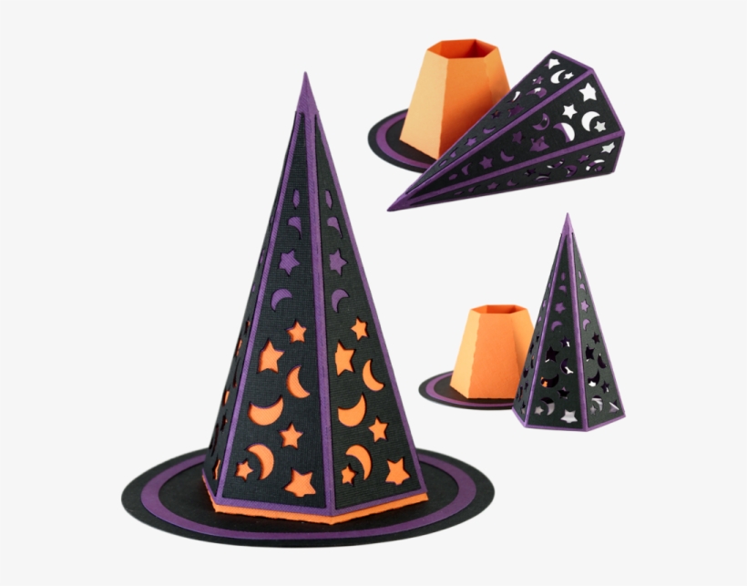 3d Midnight Witches Hat - #33779 3d Hat Box Midnight Witch, transparent png