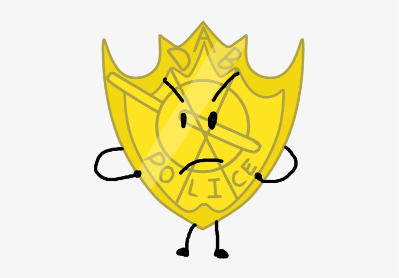 Dab Police Badge With Limbs - Dab Police, transparent png