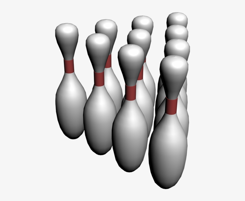 Bowling-pins - Ten-pin Bowling, transparent png