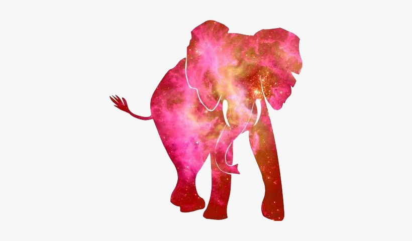 Trans Par En Cy - Watercolor Pink Elephant, transparent png