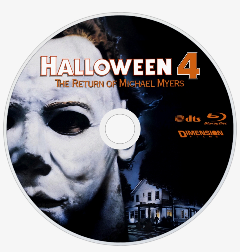 The Return Of Michael Myers Bluray Disc Image - Return Of Michael Myers, transparent png