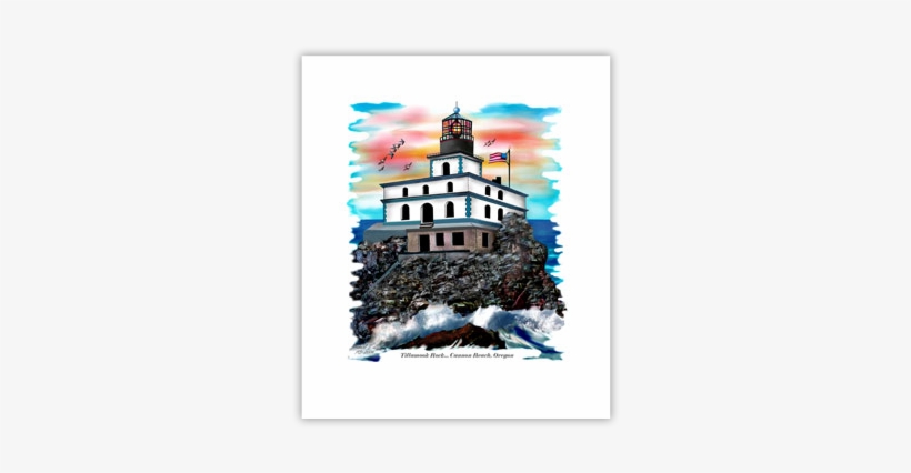 Tillamook Rock Lighthouse - Tillamook Rock Light, transparent png